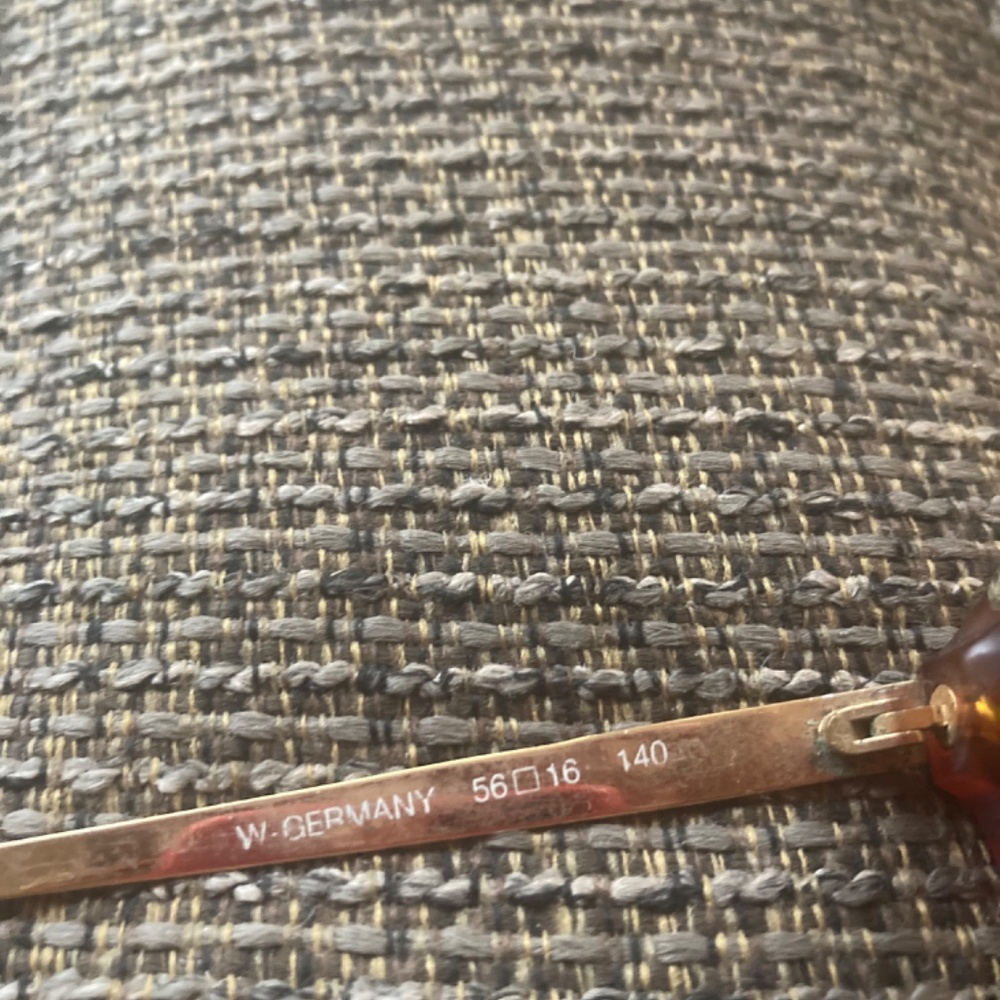 Unique solid brass Brendel frames West Germany - Picture 8 of 13